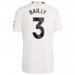 Günstige Fußballtrikots Manchester United Bailly 3 3rd trikot 2023-24 Kurzarm